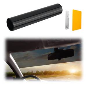 lot 14152 image: 59.06x7.87 Car Window Tint Film,5% VLT Automotive Window Tint Film Blocks Glare and Protects Eyes,Cuttable Car Tints for Windows with SqueegeeKnife as Windshield Tints Strip