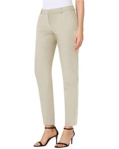 lot 14161 image: SEMARO Dress Pants Women Business Casual Work Pant Stretchy High Waist Office Slacks Trousers with Pockets Khaki, Large