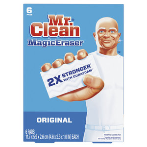 lot 14174 image: Mr. Clean Magic Eraser Original  Cleaning Pads with Durafoam  6 Ct (LPN Mismatch)