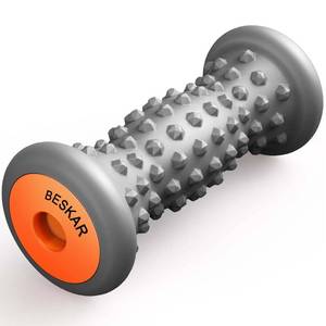 lot 14180 image: BESKAR Foot Massager Roller for Plantar Fasciitis Relief, Portable Feet Roller to Deep Tissue Muscle Massage, Foot Arch and Heel Pain, Reflexology Tool