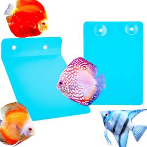 lot 14189 image: 2 Pack Angelfish Discus Breeding Slate, Fish Breeding Spawning Slate Spawning Surface for Aquarium Fish Egg Laying