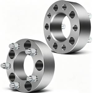 lot 19941 image: OCPTY 5x5 to 5x5 Wheel Spacers for Astro for Commander for DeVille for Grand Cherokee for LeSabre 2 inch 12 Studs 87.1mm Hub Bore Forged Wheel Spacers 5 lug 2PCS