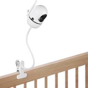 lot 20049 image: Flexible Baby Monitor Mount Compatible with HelloBaby HB6550HB6560HB6240HB6148HB6339HB66HB65HB40, ANMEATE 549SM935E, 15.75 Gooseneck Arm Baby Camera Mount Without Tools or Wall Damage