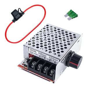 lot 20057 image: Hosyond PWM DC Motor Speed Controller DC 7-70V 30A 12V 24V 36V 48V with 30 Amp Fuse