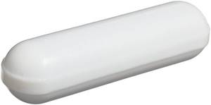 lot 20468 image: SP Bel-Art Spinbar Giant Polygon Teflon Magnetic Stirring Bar 108 x 27mm, White, Without Pivot Ring (F37118-0004) Made in USA