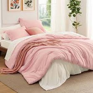 lot 9665 image: Bedsure Bedding Set with Pillows