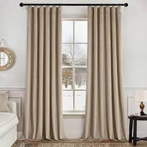 lot 9667 image: MIULEE Panel Curtain Set