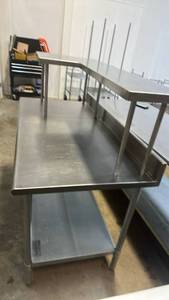 lot 11626 image: 3 Tier Warehouse Work Table 5��
