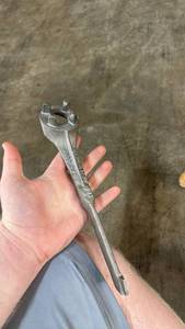 lot 11738 image: Cast Iron Bottle Opener Tool
