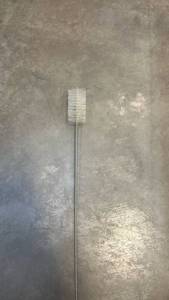 lot 15023 image: Wire Bottle Brush with Twisted Handle 57 in.