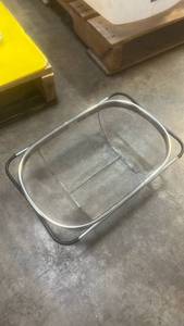 lot 15025 image: Stainless Steel Mesh Colander with Handles