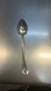lot 15053 image: Stainless Steel Serving Spoon