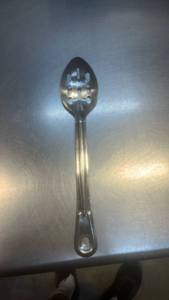 lot 15055 image: Stainless Steel Slotted Spoon