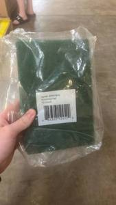 lot 15081 image: Green Scouring Pads 10 Count Pack