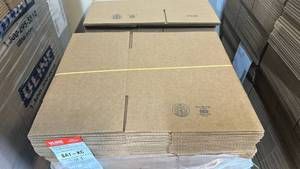lot 38 image: MovingShipping Boxes 15x10x10