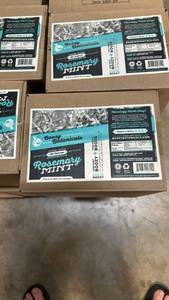 lot 241 image: Boozy Botanicals Rosemary Mint Mixing Syrup 6 Bottles per Case