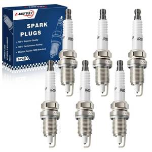lot 640 image: Iridium Spark Plugs 6 Pack 7781 ZFR5LP13G Fits for 2005-2010 Chrysler 300 Pacifica Sebring Town and Country & Dodge Charger Grand Caravan Avenger Journey Magnum Nitro 3.5 4.0 2006 2007 2008 2009 2010 - Retail $23