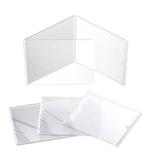 lot 800 image: Protective Sleeve for 2025-2026 Mah-Jong Cards - Size (6 18 x 4 34) - Large-Size Mahjong Card Protective Sleeve - 4 Pack - Retail $12