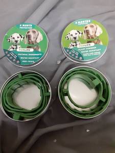lot 989 image: FURLIFE 8 Month Protection Flea and Tick Collar Set for Dogs - Retail $15