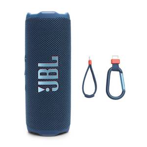 JBL Flip 7 - Portable Waterproof and Drop-Proof Speaker, Bold JBL Pro Sound with AI Boost, 16Hrs of Playtime, and PushLock System with Interchangeable Accessories (Blue) - Retail: $125