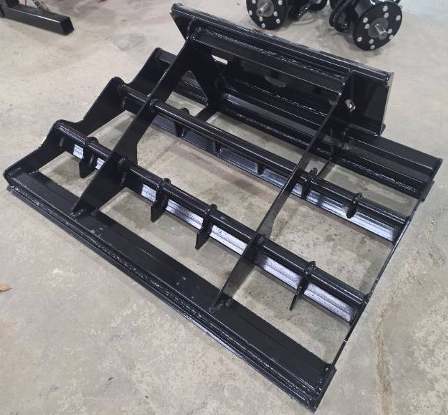 lot 5640 image: Unused SDLanch Land Leveler Attachment for Mini Skid Steer