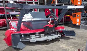 lot 1816 image: Hard Farm 72 Skid-steer Disc Mulcher  HFDM72-60