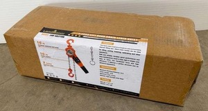 lot 3384 image: Unused LandHonor 2-Ton Lift Hand Chain Lever Hoist LHR-SB2T3M