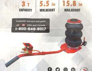 lot 3093 image: Unused Landhonor 3-Bag Air Jack  LHR-BAG3