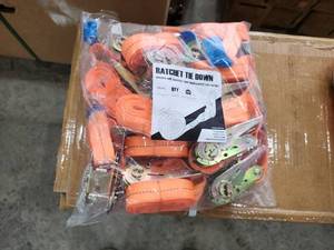 lot 7736 image: Onshine Tie-Down Straps & Ratchet Straps  OSRTD-3.5  111.510 Pieces