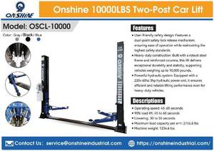 lot 7757 image: Onshine 10000LBS Two-Post Car Lift  OSCL-10000