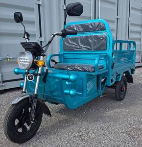 lot 7703 image: Onshine 800W Electric Cargo Tricycle  OSECT-13  Turquoise