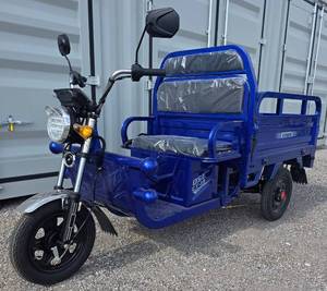 lot 7705 image: Onshine 800W Electric Cargo Tricycle  OSECT-13  Blue