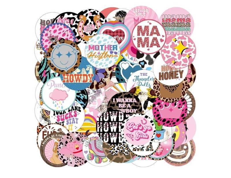 lot 37034 image: 120 Pcs Freshie Cardstock Cutouts 3 Inch Round Cutouts Colorful Bulletin Board Decorations Table Dots for DIY Crafting Retailers Supermarkets School Events Gifts(Groovy Style) - Retail $8
