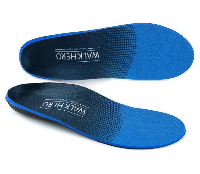 lot 57279 image: Inserts Relieve Plantar Fasciitis - Flat Feet Insoles Arch Supports, Orthotic Insoles for Foot Pain Arch Pain Reduce Muscle Fatigue Absorb Shock (Mens 5-5 12  Womens 7-7 12) - Retail $15