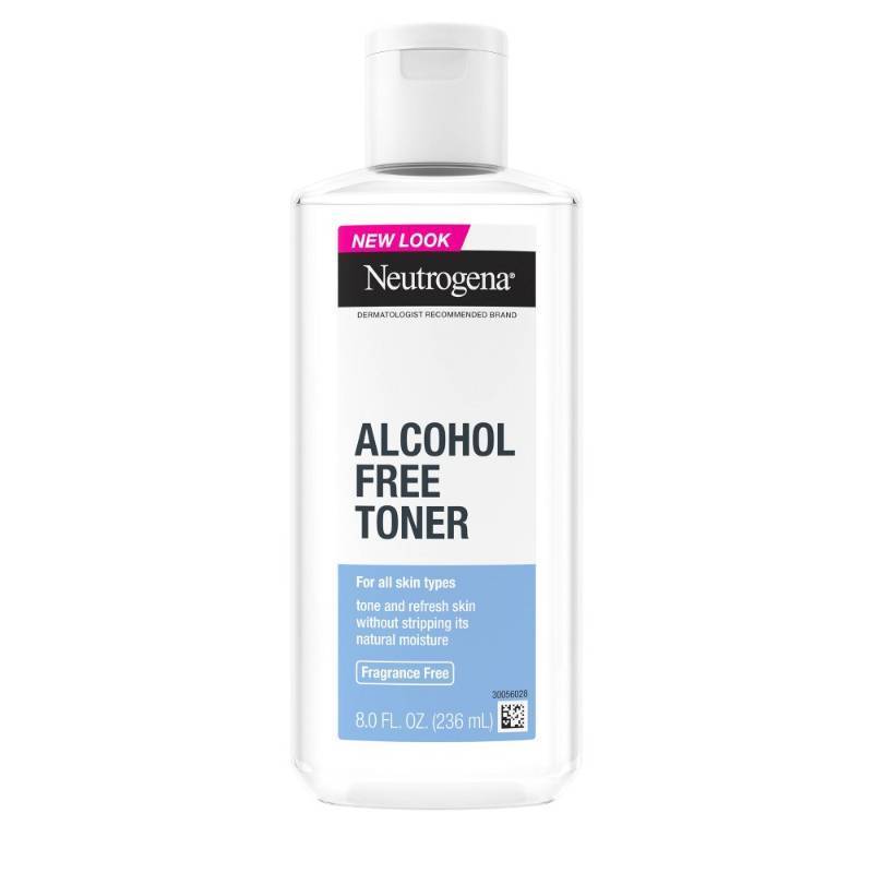 lot 57365 image: Neutrogena Alcohol Free Toner - 8 fl oz Hypoallergenic, Sulfate-Free, For Normal & Combination Skin, No Fragrance Added - Retail $7