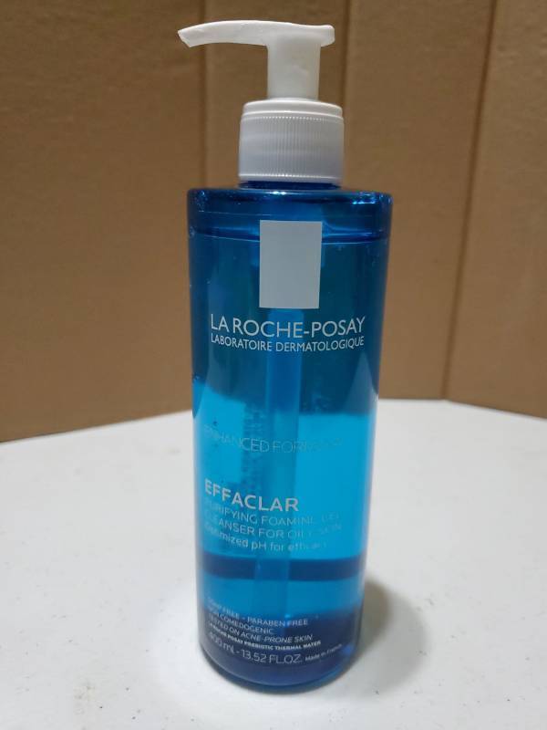 lot 57422 image: La Roche-Posay Effaclar Purifying Foaming Gel Cleanser 400ml - Retail $15