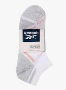 lot 2176 image: reebok 8 pack ladies low cut