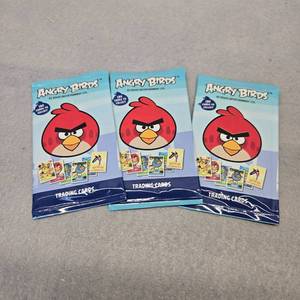lot 460 image: Angry Birds Trading Cards Booster Packs - unopened