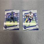 2024 Panini Absolute Football Lamar Jackson & Derrick Henry Ravens Cards