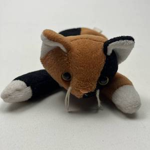 lot 217 image: TY Beanie Baby Chip the Calico Cat Plush Toy