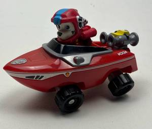lot 109 image: Paw Patrol Marshall Sea Patrol Vehicle with Figure
