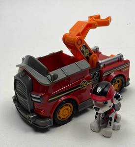 lot 111 image: PAW Patrol Marshall Fire Truck with Figure