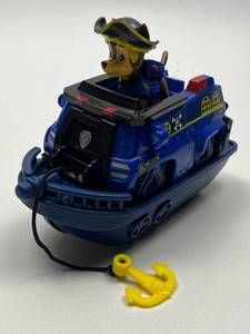 lot 112 image: PAW Patrol Chase Police Boat with Figure and Anchor