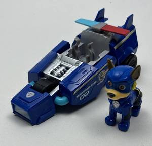 lot 114 image: Paw Patrol Chase Police Cruiser Vehicle with Figure