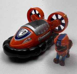 lot 120 image: Paw Patrol Zuma Hovercraft Vehicle with Figure