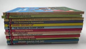 lot 128 image: Disney Classic Childrens Book Collection Bundle