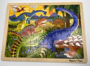 lot 151 image: Melissa & Doug Dinosaur Jigsaw Puzzle