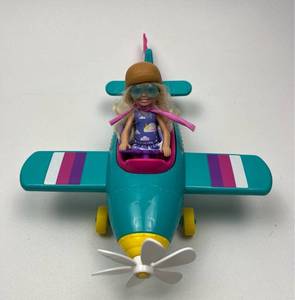 lot 171 image: Barbie Chelsea Doll with Airplane Playset