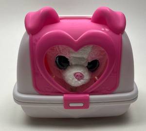 lot 176 image: Little Live Pets Scruff-a-Luvs Plush Puppy with Carrier Case