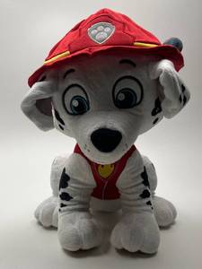 lot 203 image: Paw Patrol Marshall Fire Dog Plush Toy